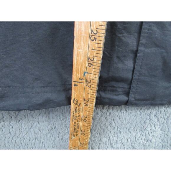 NWOT Vintage Prostar Pro Star Hidden Hood Men's Small Nylon Jacket Green & Black - Picture 6 of 15